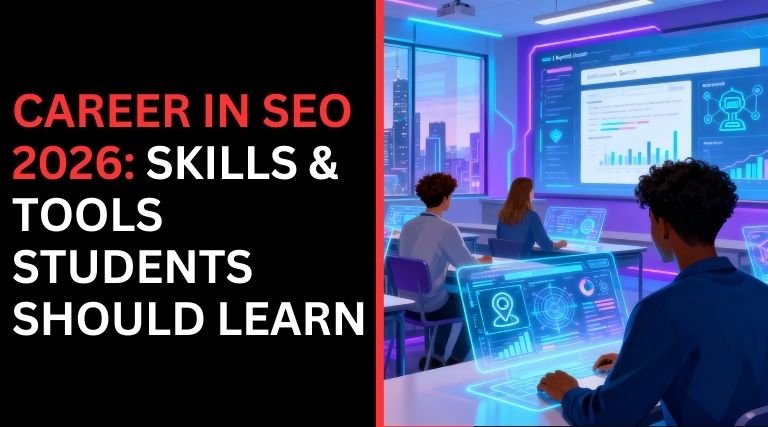 Career in SEO 2026: Skills & Tools Students Should Learn