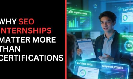 Why SEO Internships Matter More Than Certifications