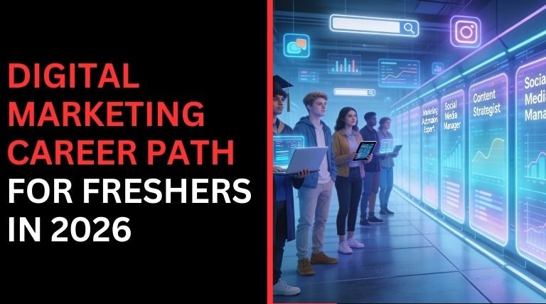 Digital Marketing Career Path for Freshers in 2026